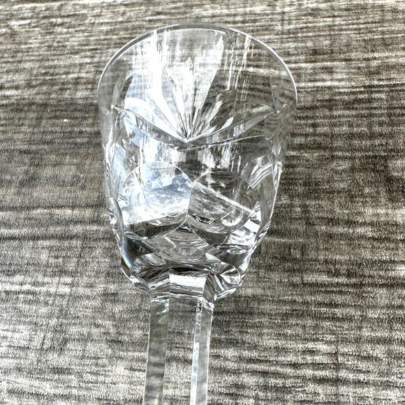 Waterford Crystal Ireland Retired Ashling Cut 3.5" Cordial-Exquisite - Picture 3 of 4